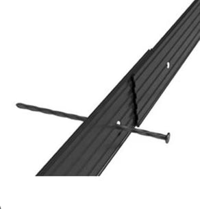 Bordure d'aluminium - 8 pieds de long