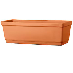 Terracotta Window Box - Clay Aquaterra Plantbox 53cmL/21"L TC