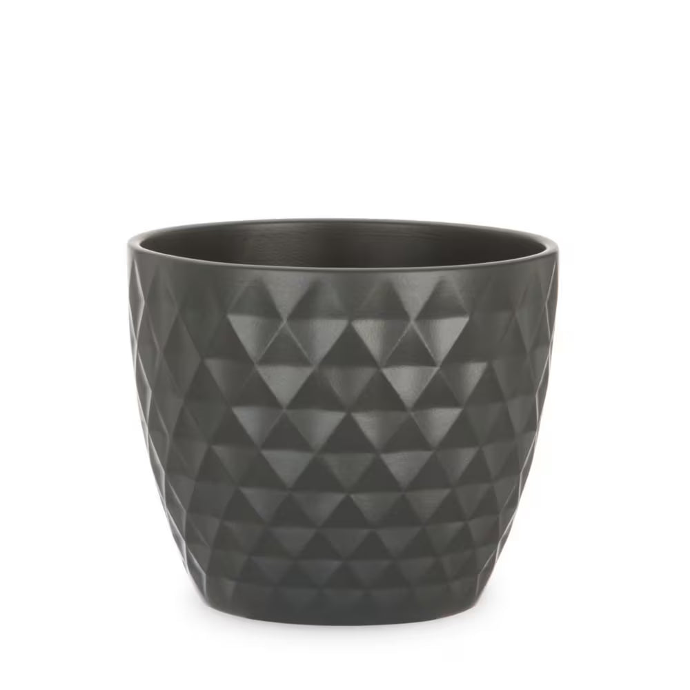 Pot Céramique anthracite 16 cm / 6,5 po
