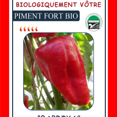 Sachet de semences - Piment fort Paprika BIO - Biologiquement Vôtre