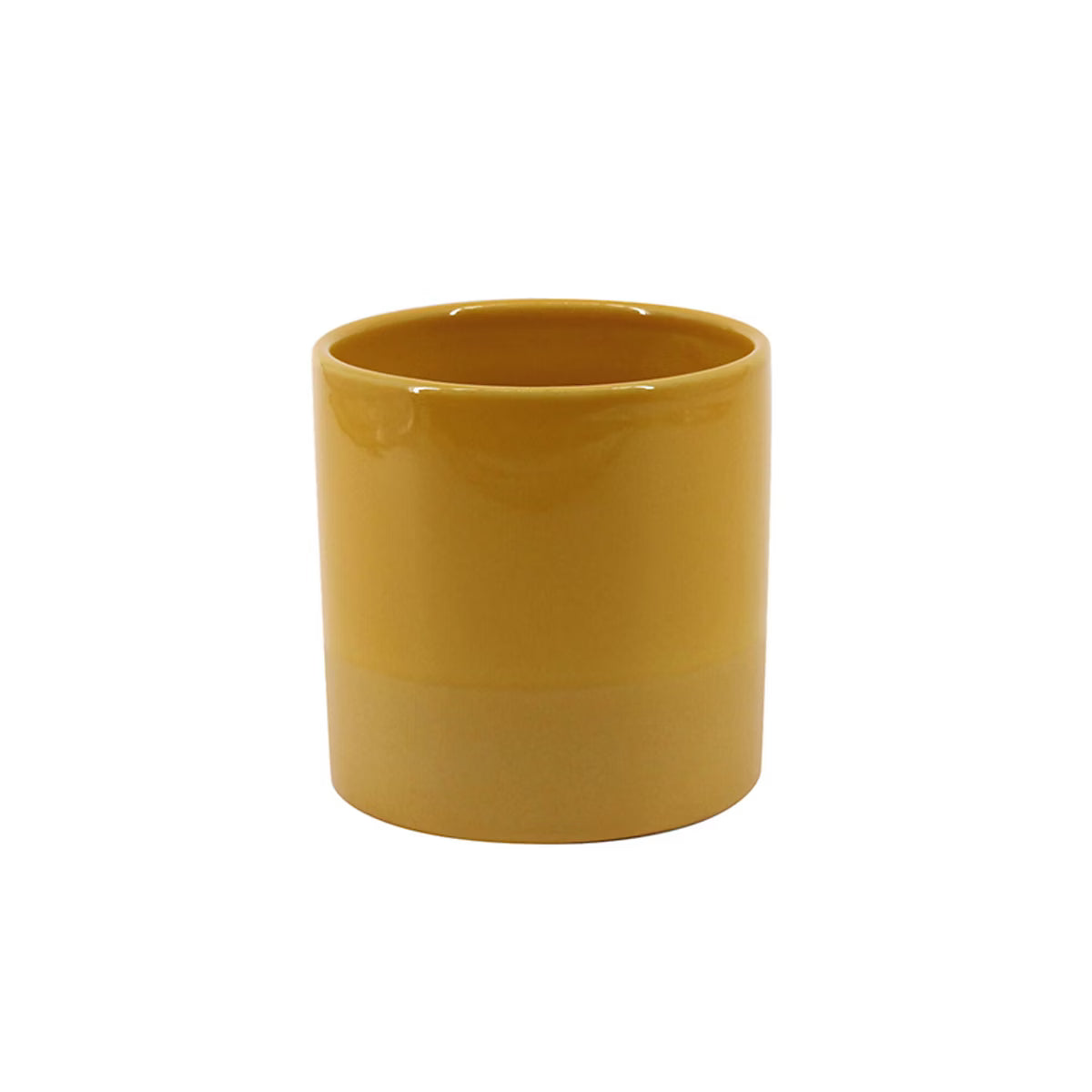Pot cylindre moutarde -  4.7"DX4.0"H CE00-344