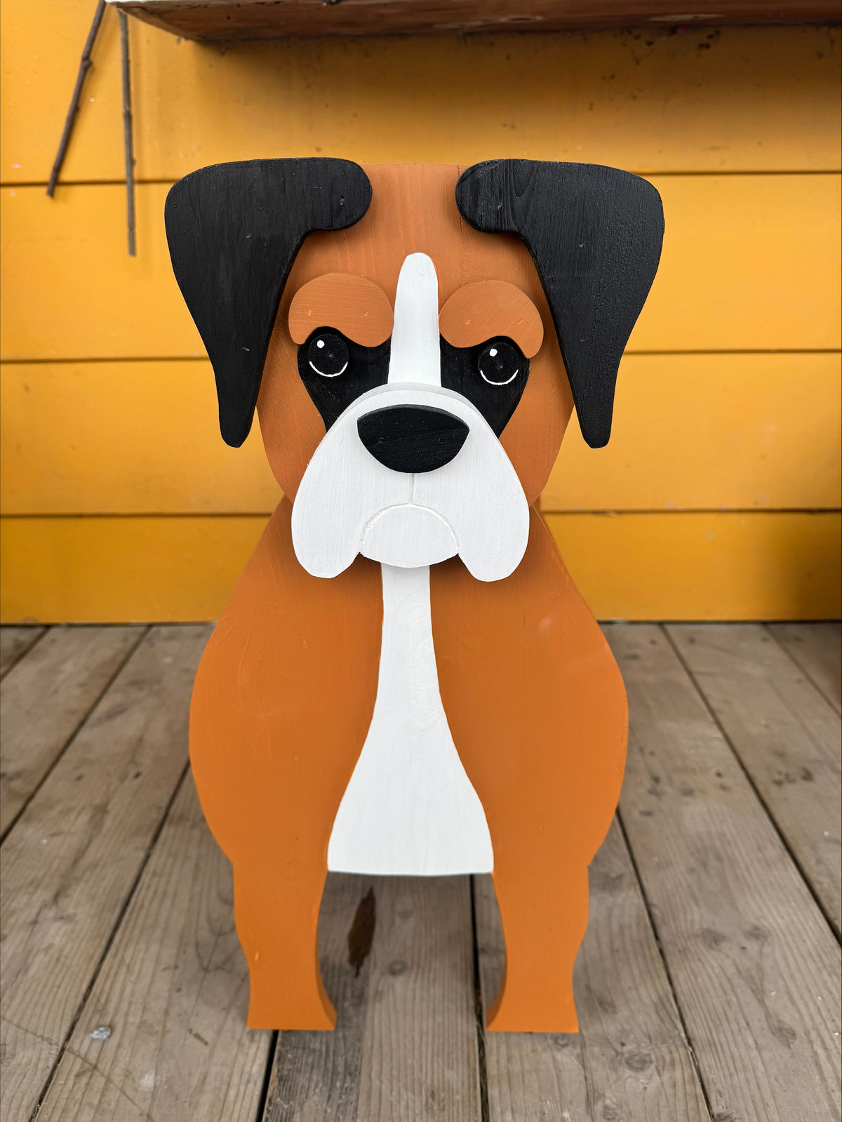 Balconnière en chiens - artisan local - L&G