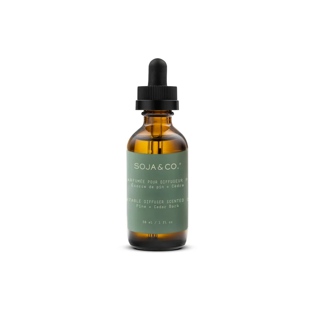 Recharge 30 ml — Diffuseur portable | Pin + Écorce de cèdre - SOJA&CO