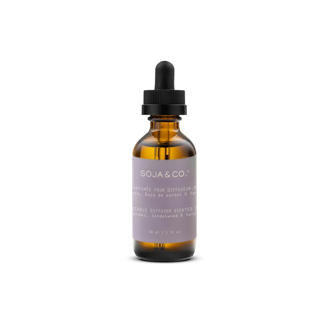 Recharge 30 ml — Diffuseur portable | Lavande, Santal et Vanille - SOJA&CO