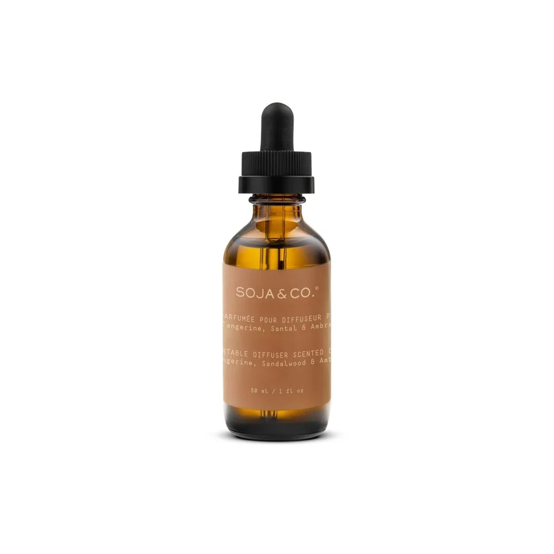 Recharge 30 ml — Diffuseur portable | Mandarine, Santal et Ambre - SOJA&CO