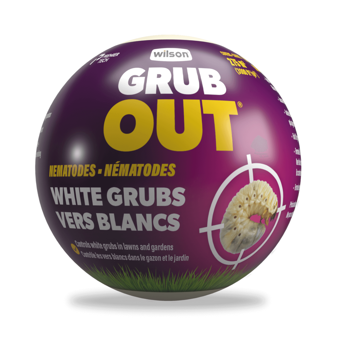 Boule - Nématodes pour vers blancs - Grub out